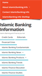 Mobile Screenshot of islamicbanking.info