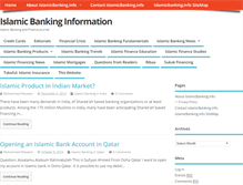 Tablet Screenshot of islamicbanking.info